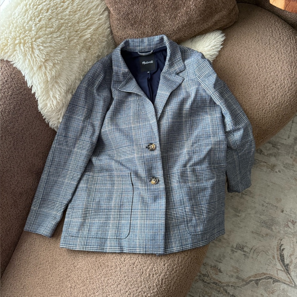 Madewell Dorset Wool Blend Blazer